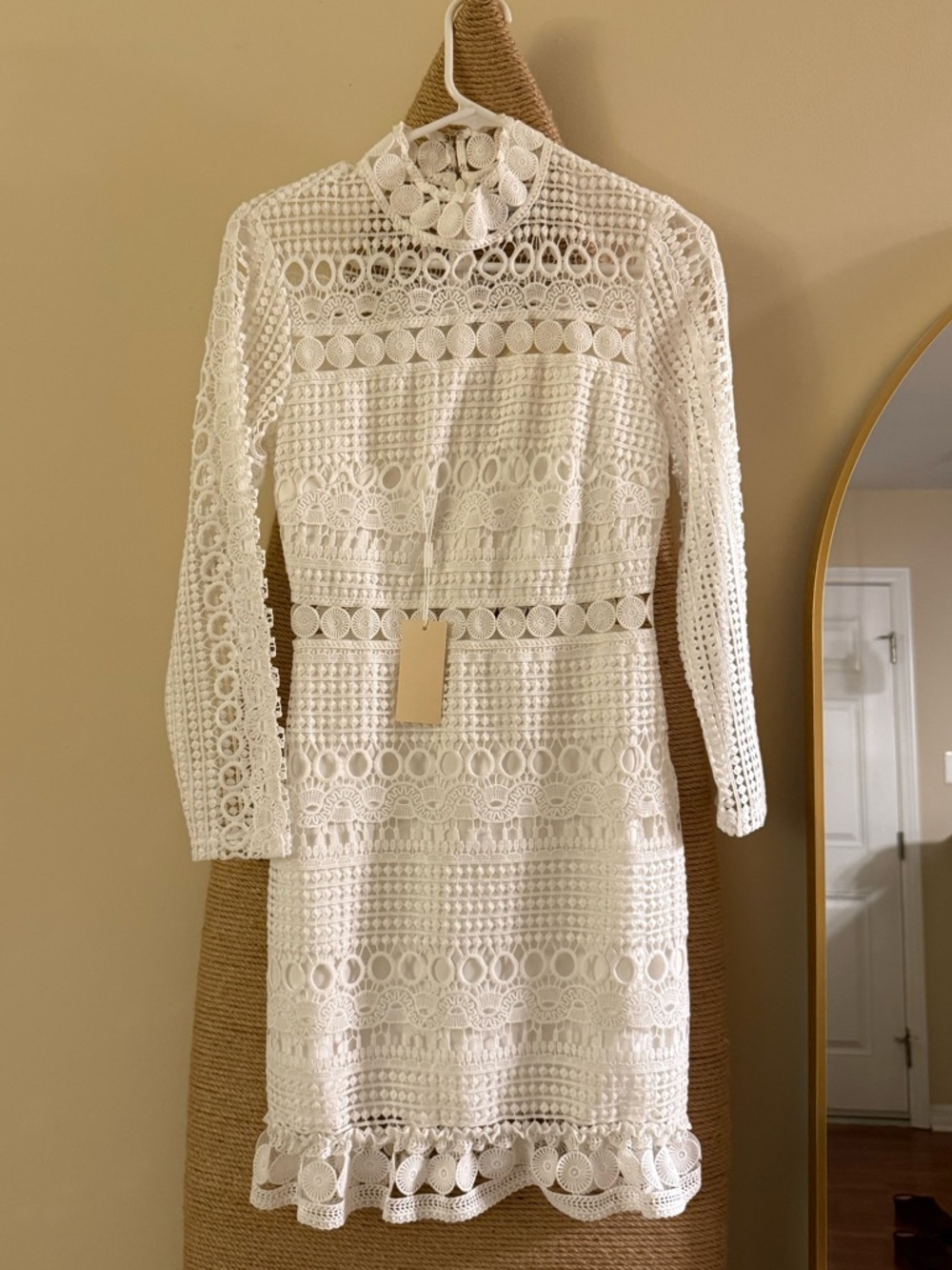 Jaus lace mini dress